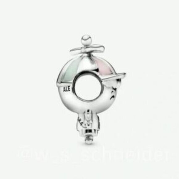 ✅Pandora Kids Silver and Pink Toy Charm - Picture 3 of 4